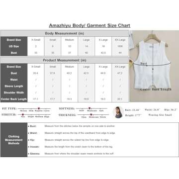 Amazhiyu Womens Pure Linen Sleeveless Button Down Crop Top V Neck Waistcoat Vest Navy, Small