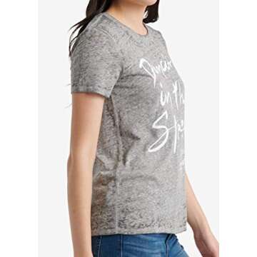 Lucky Brand Women's Dancing in The Street TEE - Heather Grey