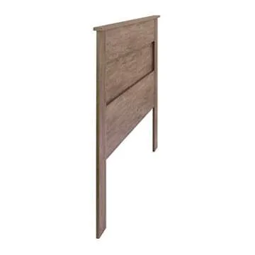 Prepac Stylish Flat Wood Panel Headboard for King Size Beds, Simplistic Wooden King Headboard 2.25" D x 81" W x 48" H, Drifted Gray, DHFK-1301-1