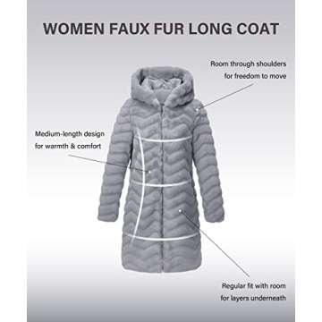 Bellivera Womens Leopard Print Fleece Coat, Spring and Winter Fashion Fuzzy Jacket Faux Fur Fluffy Cardigan Overcoat