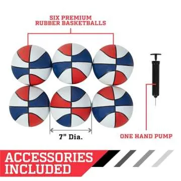 ESPN 2-Player Indoor Basketball Arcade Game Premium (Steel Cage and Frame) with LED Scoring, 8 Game Options, Arcade Sound Effects