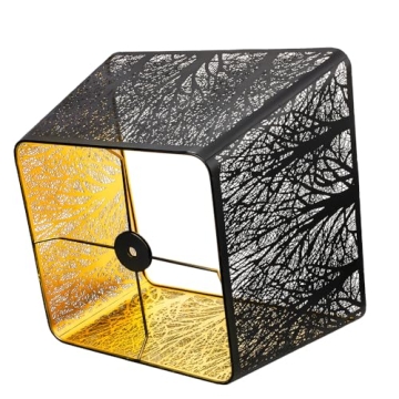 Stylish ALUCSET Metal Lampshade - Unique Tree Design