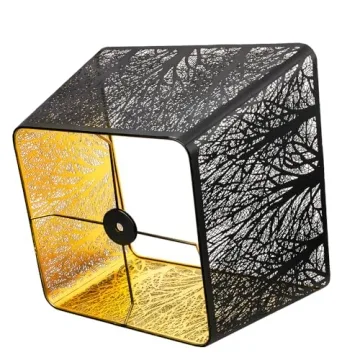 Stylish ALUCSET Metal Lampshade - Unique Tree Design