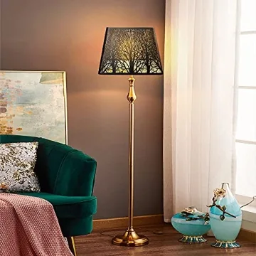 Stylish ALUCSET Metal Lampshade - Unique Tree Design