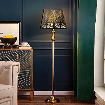 Stylish ALUCSET Metal Lampshade - Unique Tree Design