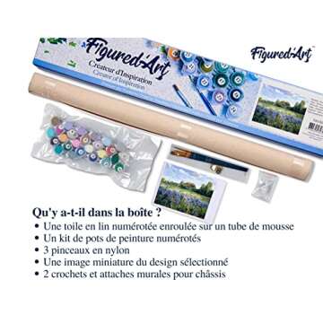 Figured'Art Paint by Numbers Kit For Adults 16x20