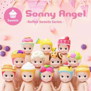Sonny Angel Sweets - Original Mini Figure / 1 Sealed Blind Box, Multicolor, SAS65379