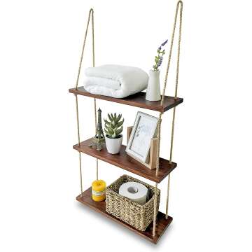 Stylish Hanging Shelf Wall Units for Home Decor