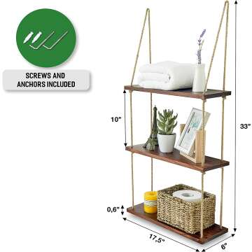 Hanging Shelf Wall Units for Chic Decor