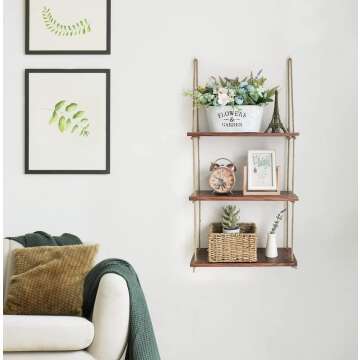 Hanging Shelf Wall Units for Chic Decor