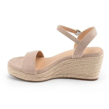 DREAMCIA Women's Wedge Sandals: Stylish, Comfortable & Anti-Slip