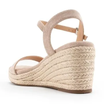 DREAMCIA Women's Wedge Sandals Comfortable Stylish Summer
