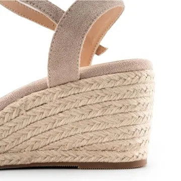DREAMCIA Women's Wedge Sandals Comfortable Stylish Summer