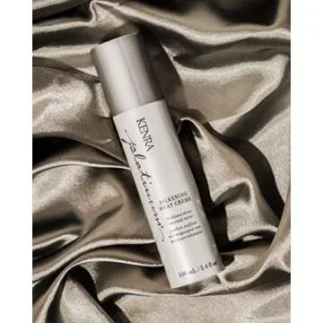 Kenra Platinum Silkening Heat Crème | Brilliant Shine Thermal Styler | Reduces Hot Tool Passes by 5...
