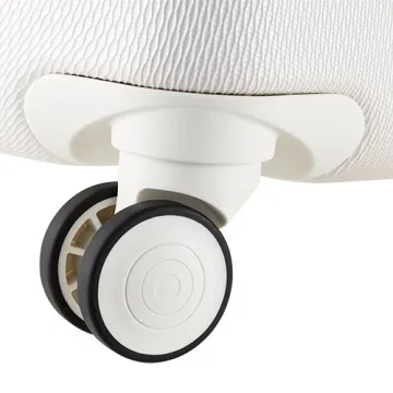 DELSEY PARIS Chatelet Hard+ Hardside Luggage with Spinner Wheels, Champagne White, Carry-on 21 Inch