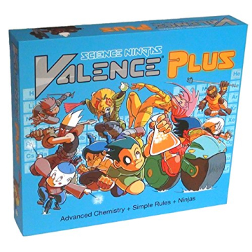 Science Ninjas Valence Plus Card Game – Fun Science Games to Learn Molecules and Elements – Vale...