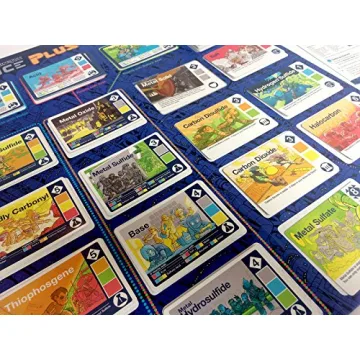 Science Ninjas Valence Plus Card Game - Learn Chemistry