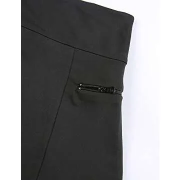 Meladyan Women's Sexy Micro Skirt with Pockets and Shorts