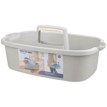 Large Portable Cleaning Caddy - Sturdy Shower Basket Organizer for Home & Dorm
