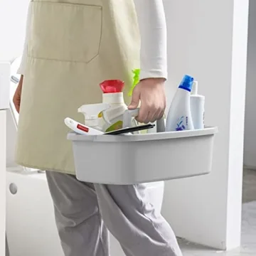 Sturdy Portable Cleaning Caddy Organizer for Home Essentials