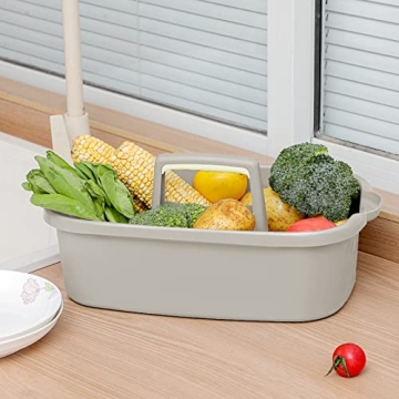 Sturdy Portable Cleaning Caddy Organizer for Home Essentials