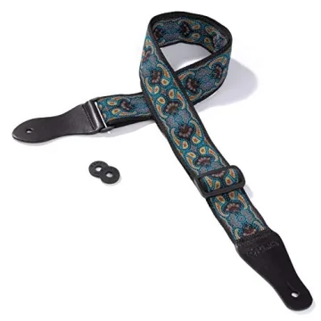 KLIQ Vintage Woven Guitar Strap for All Guitarists