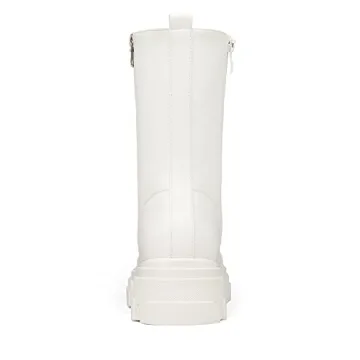 DREAM PAIRS DMB215 Combat Boots Stylish Comfort Mid Calf