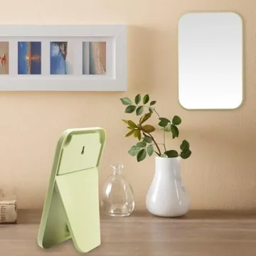 Ymemok 8 Inch Portable Makeup Mirror with Stand