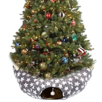 Luckitty Cat Tunnel Bed - Plush, Flexible Design for Happy Pets