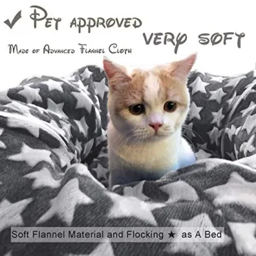 Luckitty Cat Tunnel Bed - Plush, Flexible Design for Happy Pets