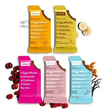 RXBAR Protein Bar Variety Pack 10 Flavors 30 Bars