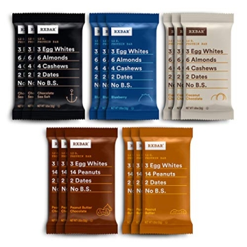 RXBAR Protein Bar Variety Pack 10 Flavors 30 Bars