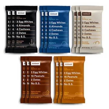 RXBAR Protein Bar Variety Pack 10 Flavors 30 Bars