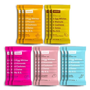 RXBAR Protein Bar Variety Pack 10 Flavors 30 Bars