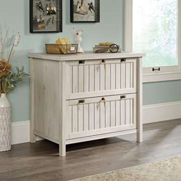 Stylish Sauder Costa Lateral File Cabinet with Lock