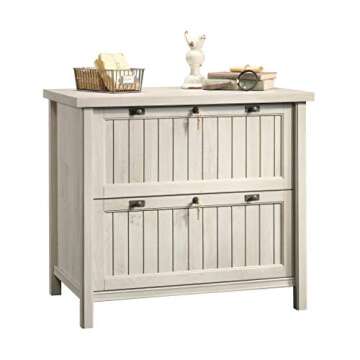Stylish Sauder Costa Lateral File Cabinet with Lock