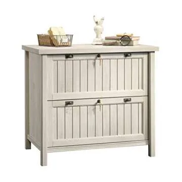 Stylish Sauder Costa Lateral File Cabinet with Lock