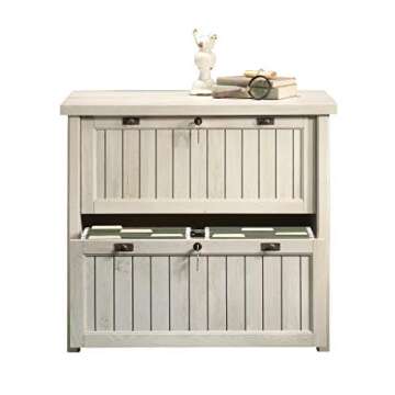 Stylish Sauder Costa Lateral File Cabinet with Lock