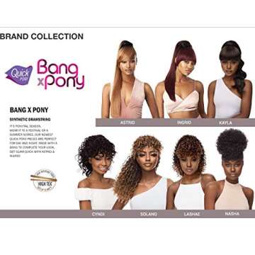 Outre Synthetic Hair Ponytail Astrid for Effortless Style