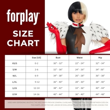 Forplay Keep it Cruel Costume - Stylish Villain Bodysuit
