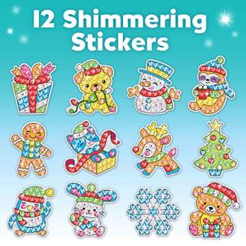 Big Gem Diamond Painting Kit - Holiday Crafts for Kids