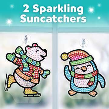 Big Gem Diamond Painting Kit - Holiday Crafts for Kids