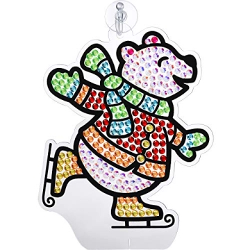 Big Gem Diamond Painting Kit - Holiday Crafts for Kids