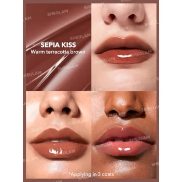SHEGLAM PoutPerfect Lip Gloss - Sepia Kiss