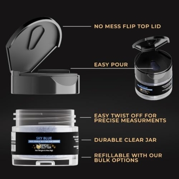 Brew Glitter Sky Blue - Edible Drink Sparkle by Bakell