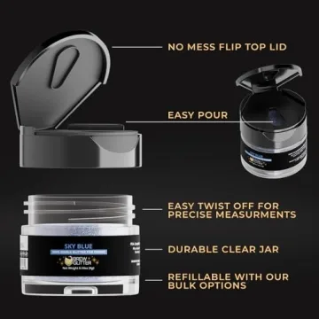 Brew Glitter Sky Blue - Edible Drink Sparkle by Bakell