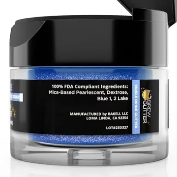 Brew Glitter Sky Blue - Edible Drink Sparkle by Bakell