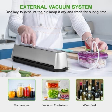 Automatic Vacuum Sealer for Food Storage and Preservation