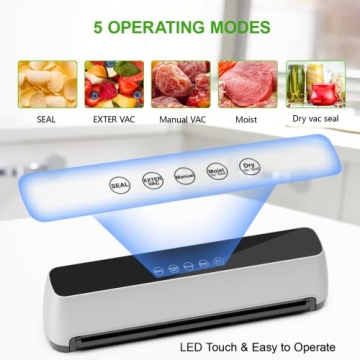 Automatic Vacuum Sealer for Food Storage and Preservation