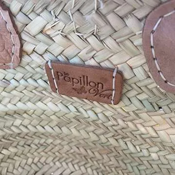 Emma French Style Market Basket - Handcrafted & Eco-Friendly